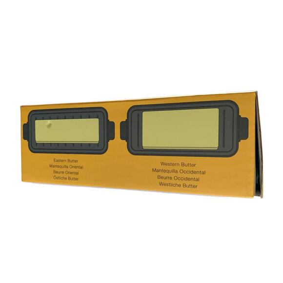 Epare Butter Keeper Dish Container w/ Lid New In Box Eastern Western Butter - Picture 2 of 2